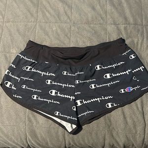 Women’s Champion Sport Shorts, C Logo, 2.5"